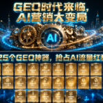 刚刚，AI营销圈炸锅了：25个”GEO神器”开源，有人要慌了