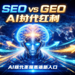 SEO已死？什么是GEO，AI时代宝藏级流量入口